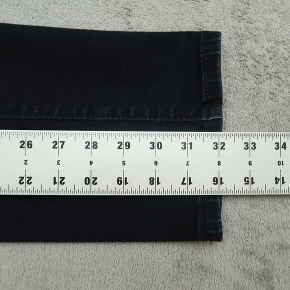 Levi's 512 Jeans Women's Size 10M Dark Blue High-Rise Slimming Skinny 32" inseam - Picture 4 of 16